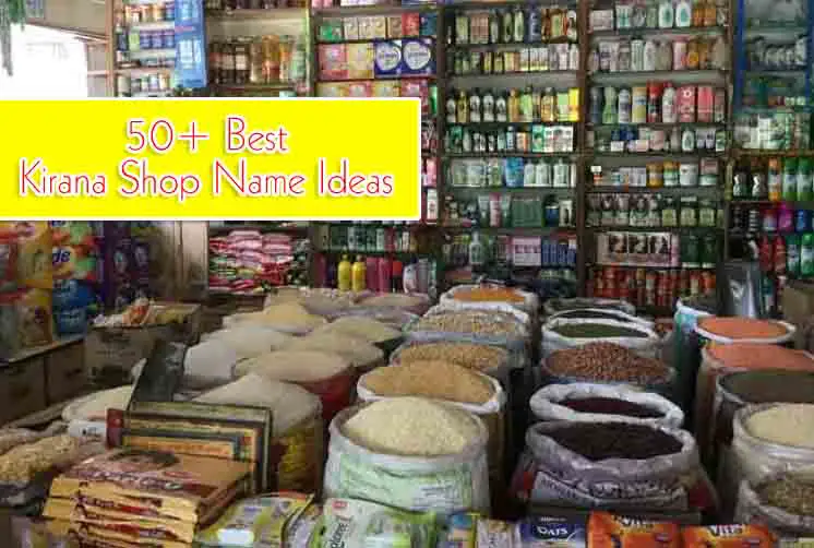 Kirana Dukan Name List