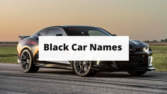 Black Car Names